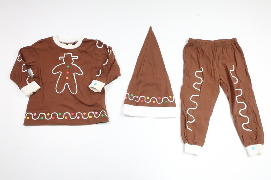 Pepparkaksdräkt från My Wear Young - Storlek 86/92 - Brun