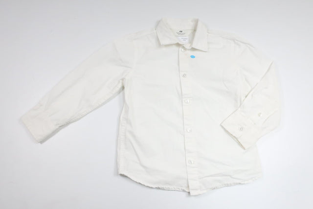 Skjorta från H&M - Storlek 98 - Vit