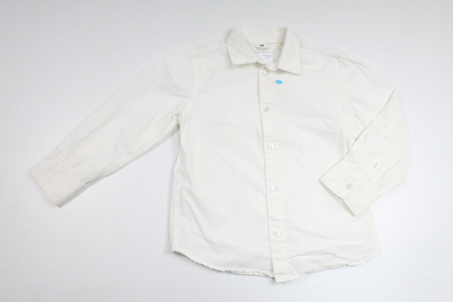 Skjorta från H&M - Storlek 98 - Vit