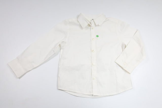 Skjorta från H&M - Storlek 98 - Vit