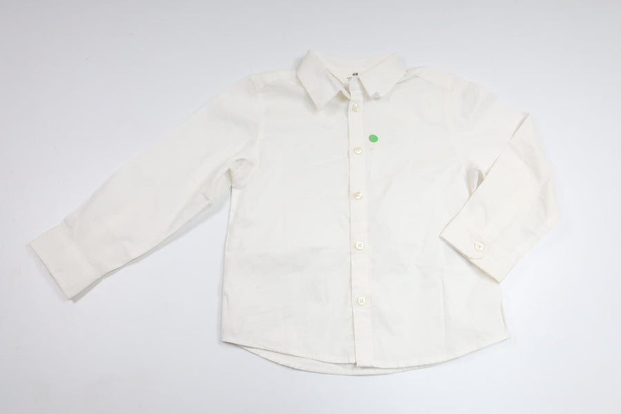 Skjorta från H&M - Storlek 98 - Vit
