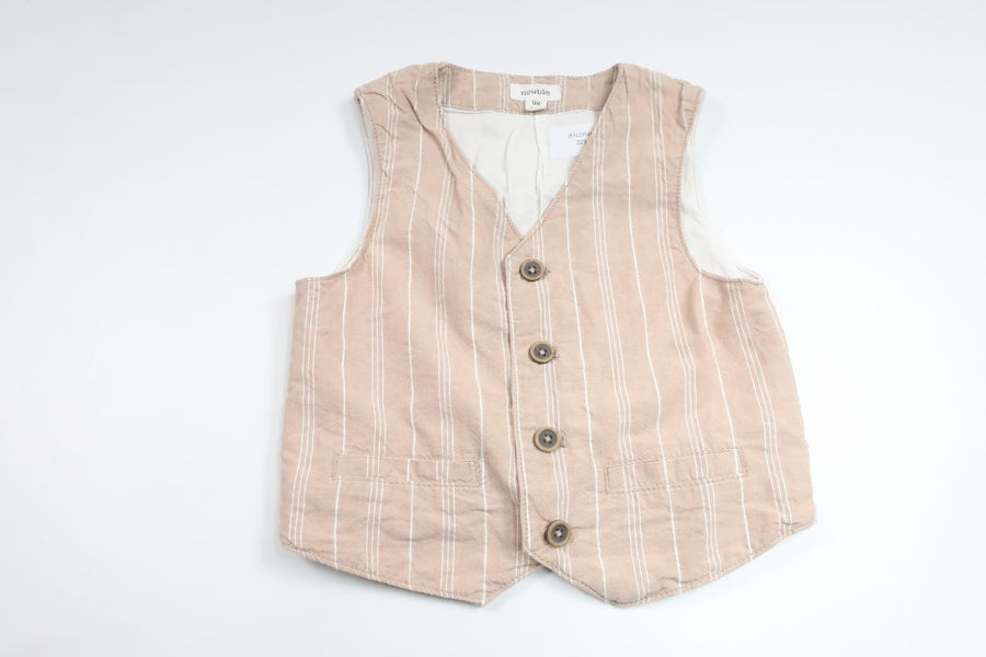 Kostymväst från Newbie - Storlek 98 - Beige