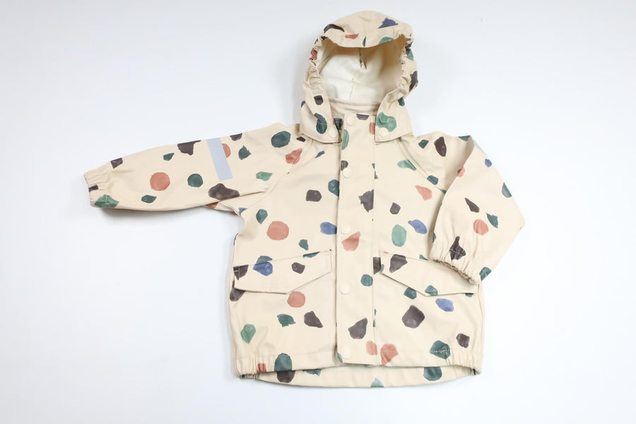 Regnjacka från H&M - Storlek 74/80 - Benvit