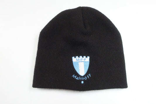 Stickad mössa official merchandise från Malmö FF - Storlek 74/80 - Svart