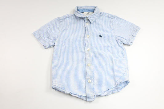 Randig skjorta från H&M - Storlek 92 - Blå