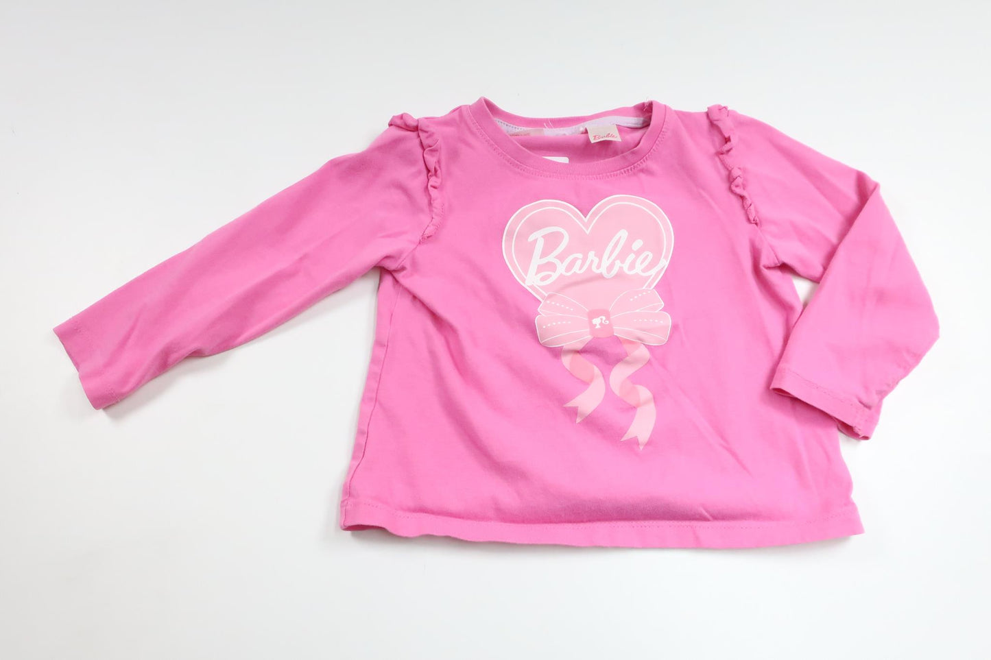 Tröja med Barbie från H&M - Storlek 80 - Rosa