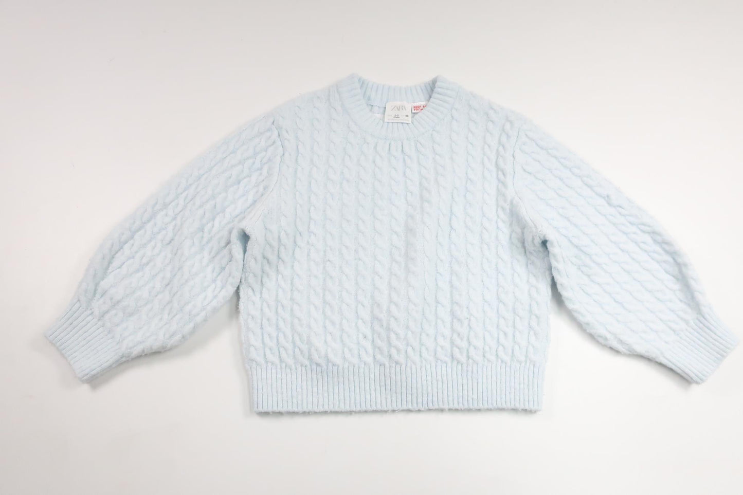 Stickad tröja från Zara - Storlek 98 - Blå