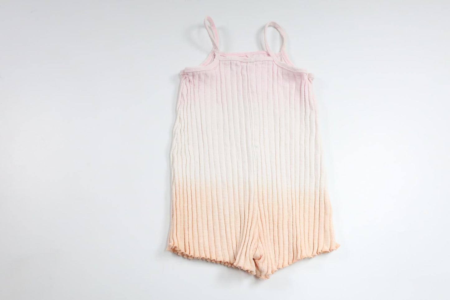 Ribbad jumpsuit från Okänt - Storlek 86/92 - Rosa