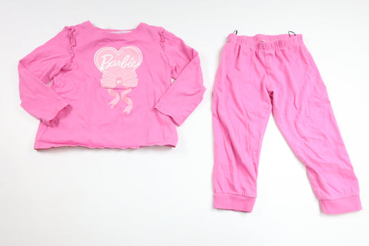 Pyjamas Barbie från Okänt - Storlek 92 - Rosa