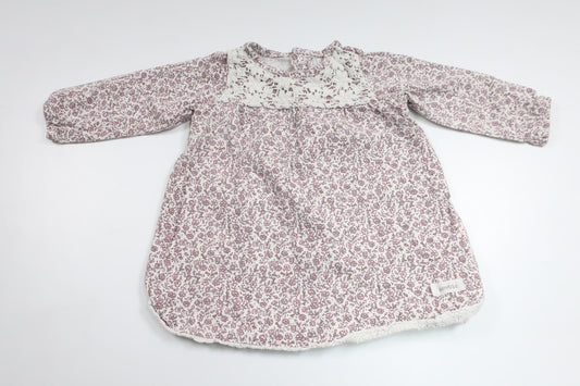 Blommig klänning från Newbie - Storlek 74 - Lila