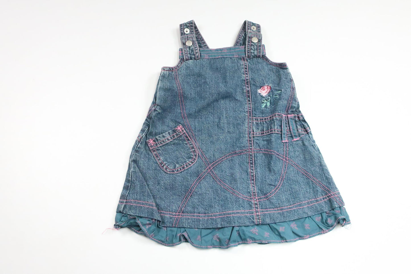 Hängselklänning i jeans från Name It - Storlek 68 - Denim