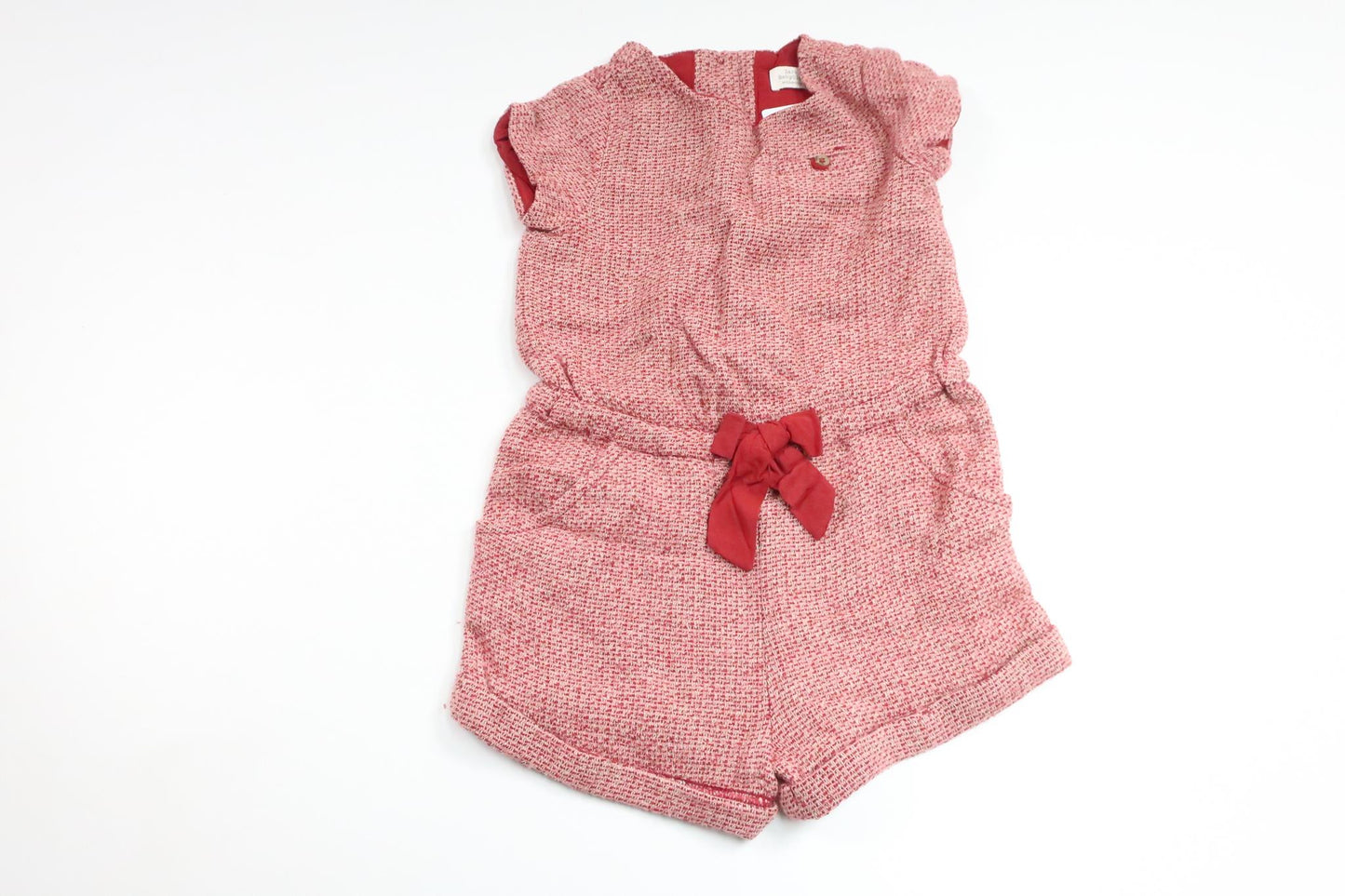 Jumpsuit från Zara - Storlek 86 - Vinröd