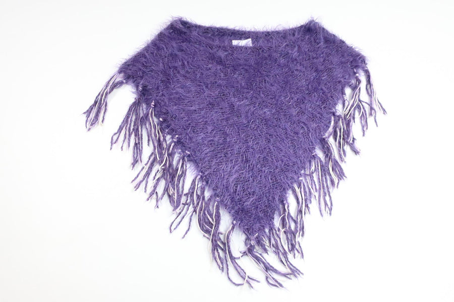 Poncho från Okänt - Storlek One size - Lila