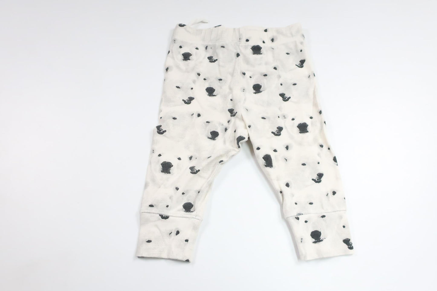 Byxor med isbjörnar från Lindex - Storlek 68 - Benvit