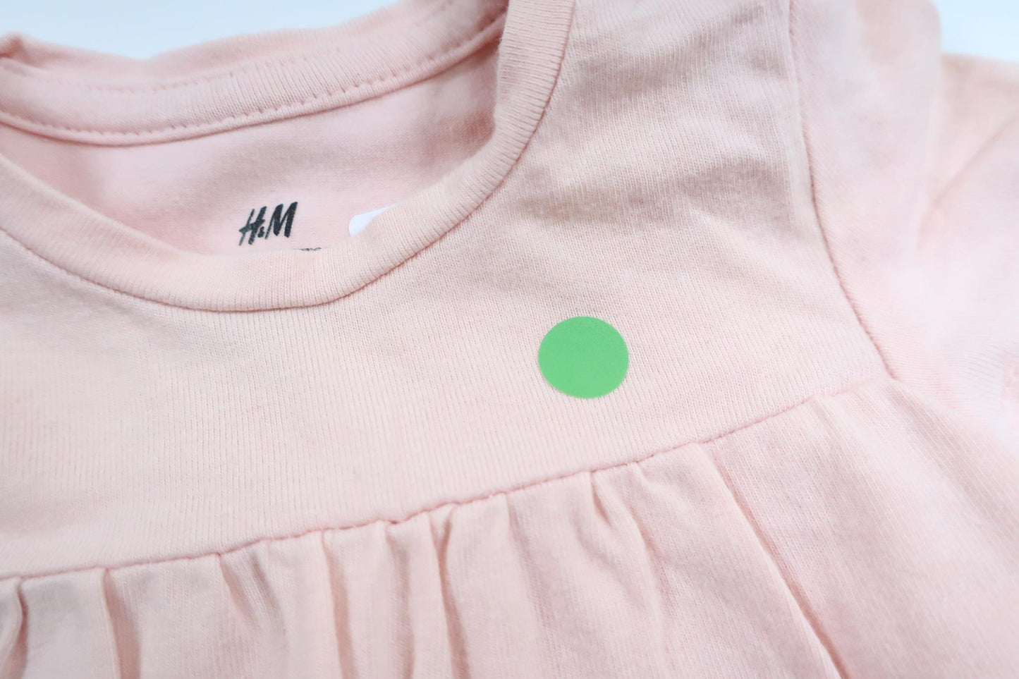Klänning med inbyggd body från H&M - Storlek 62 - Rosa