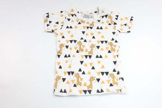 T-shirt från Tilly & Maddox - Storlek 68 - Vit