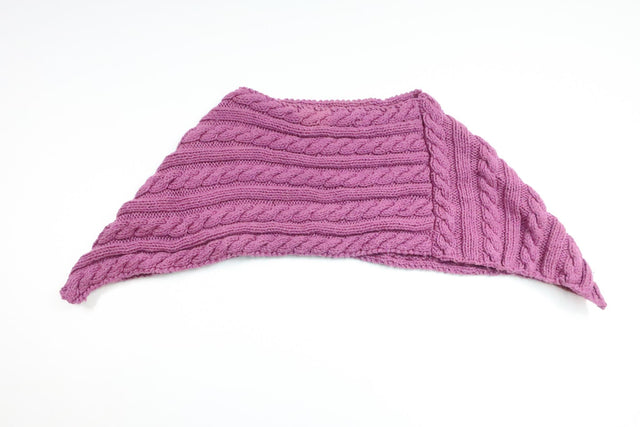 Poncho från Hemstickat - Storlek One size - Lila