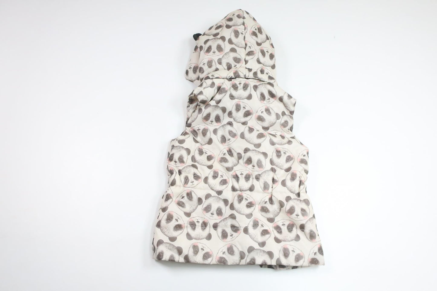 Väst med pandor från H&M - Storlek 104 - Vit