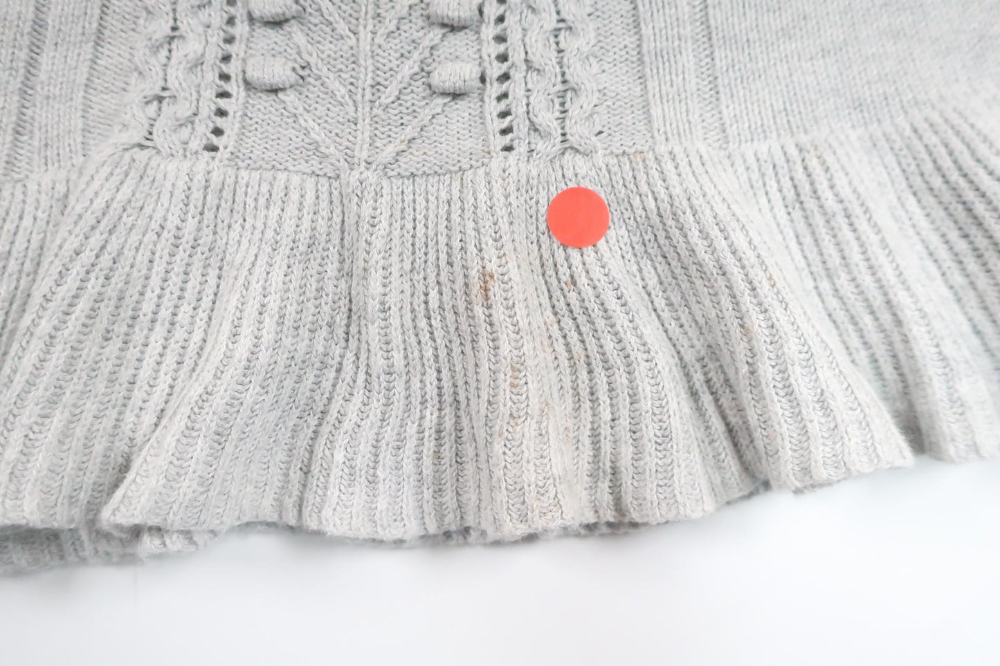 Stickad klänning från H&M - Storlek 68 - Grå