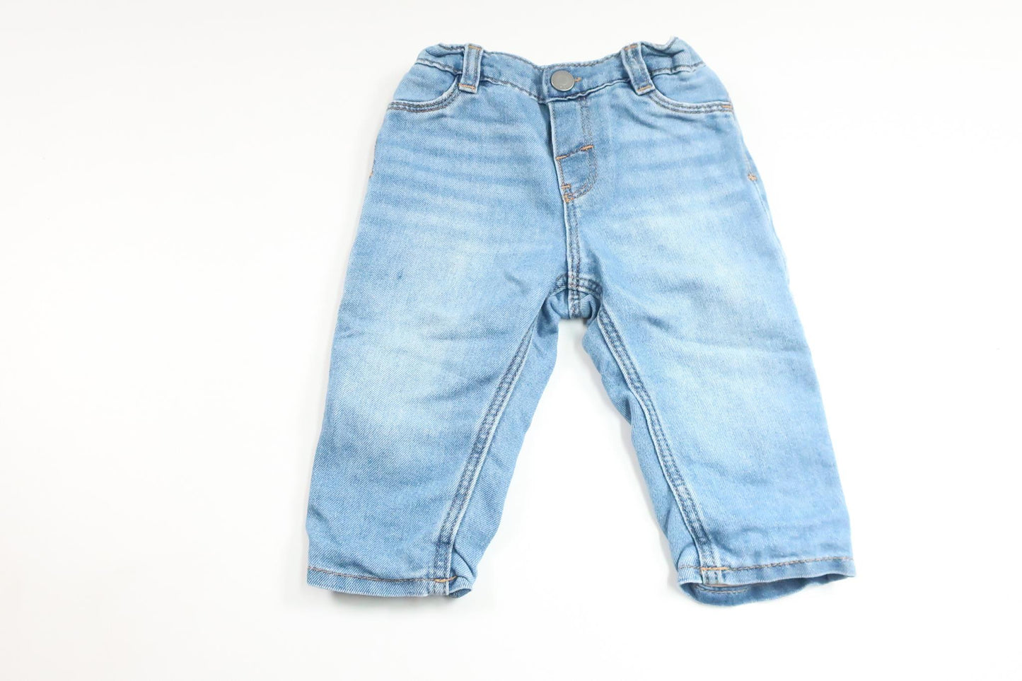 Fodrade byxor från H&M - Storlek 74 - Denim