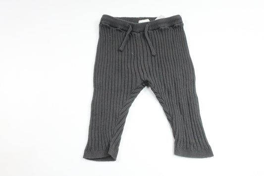 Ribbade byxor från H&M - Storlek 62 - Grå