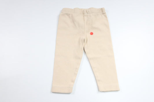 Ribbade byxor från ICA I Love Eco - Storlek 68 - Benvit