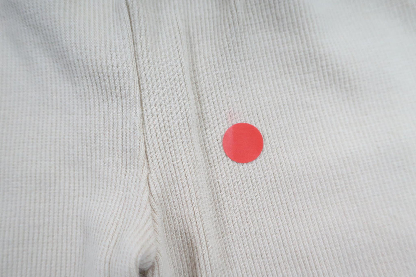 Ribbade byxor från ICA I Love Eco - Storlek 68 - Benvit