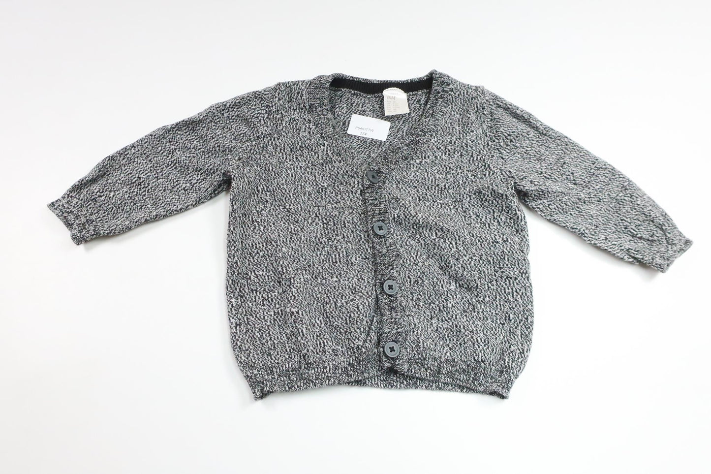 Stickad kofta från H&M - Storlek 68 - Svart