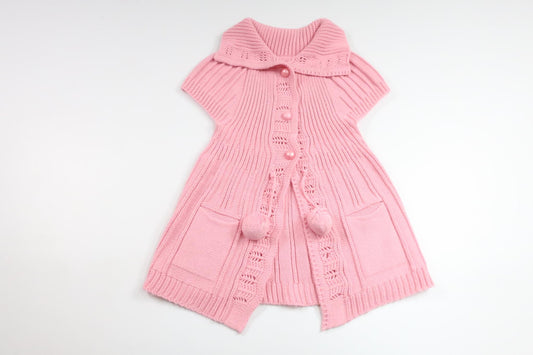 Stickad klänning från Okänt - Storlek 104 - Rosa
