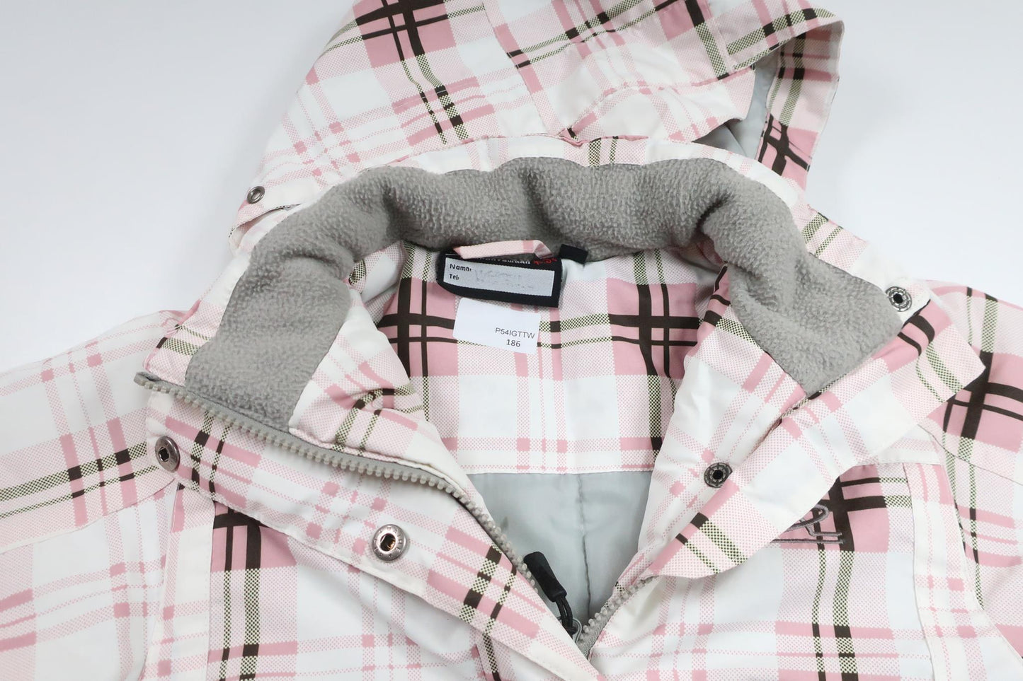 Rutig jacka från Active Sportswear - Storlek 90 - Rosa