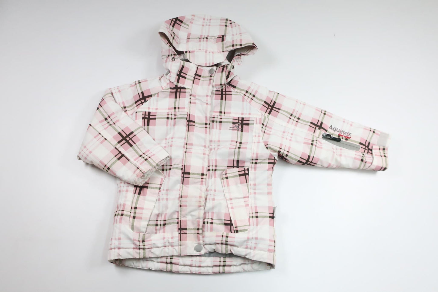 Rutig jacka från Active Sportswear - Storlek 90 - Rosa