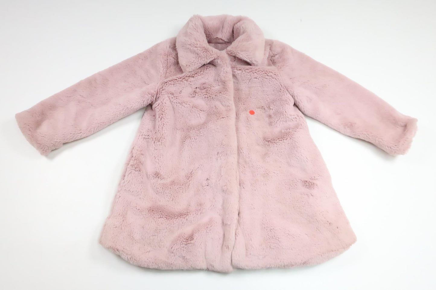 Jacka i fuskpäls från My Wear Young - Storlek 98/104 - Rosa
