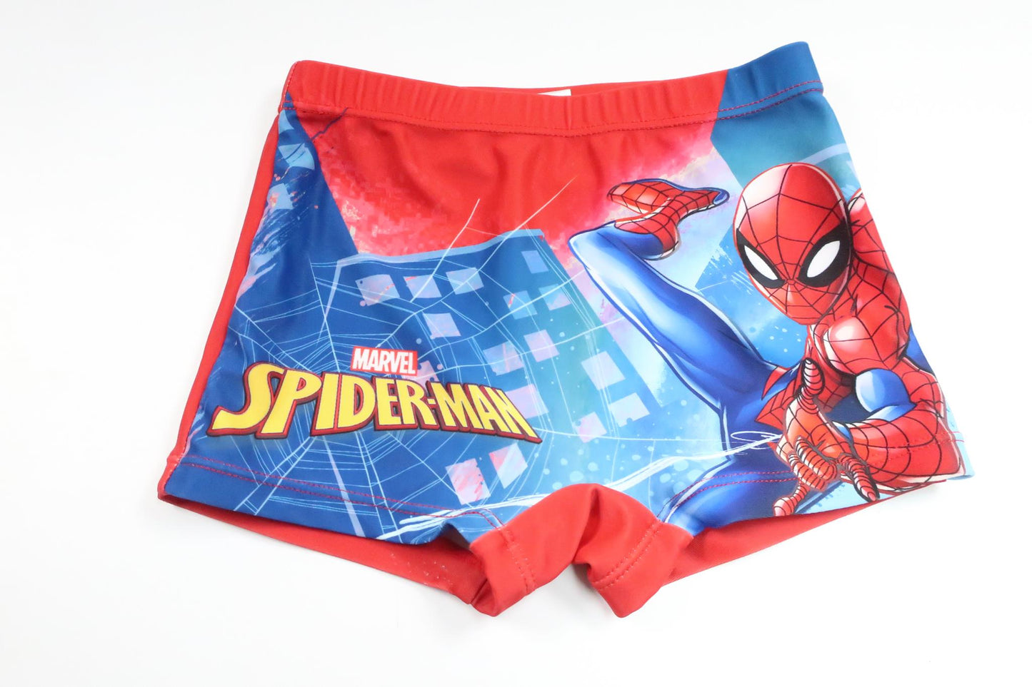 Badbyxa med Spindelmannen från Marvel - Storlek 92/98 - Röd
