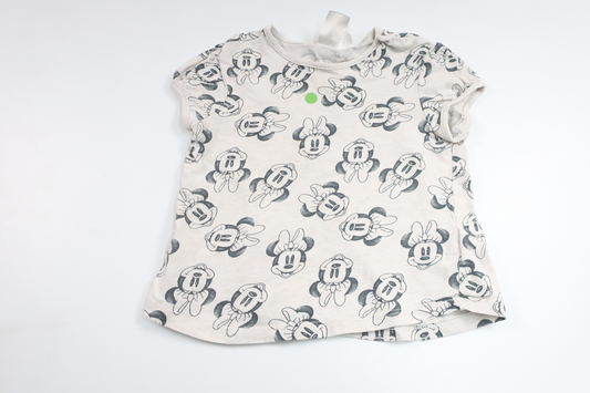 Tröja med Mimmi från H&M - Storlek 86 - Benvit