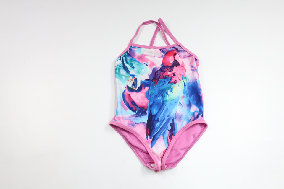 Baddräkt från Mix - Storlek 86/92 - Rosa