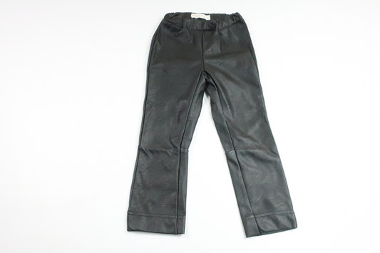 Byxor i skinnimitation från Lager 157 - Storlek 100 - Svart