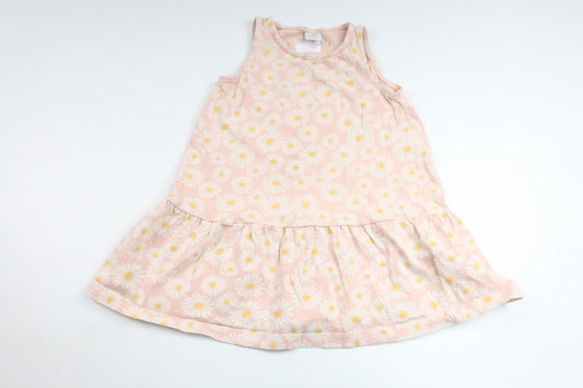 Blommig klänning från Lindex - Storlek 98/104 - Rosa