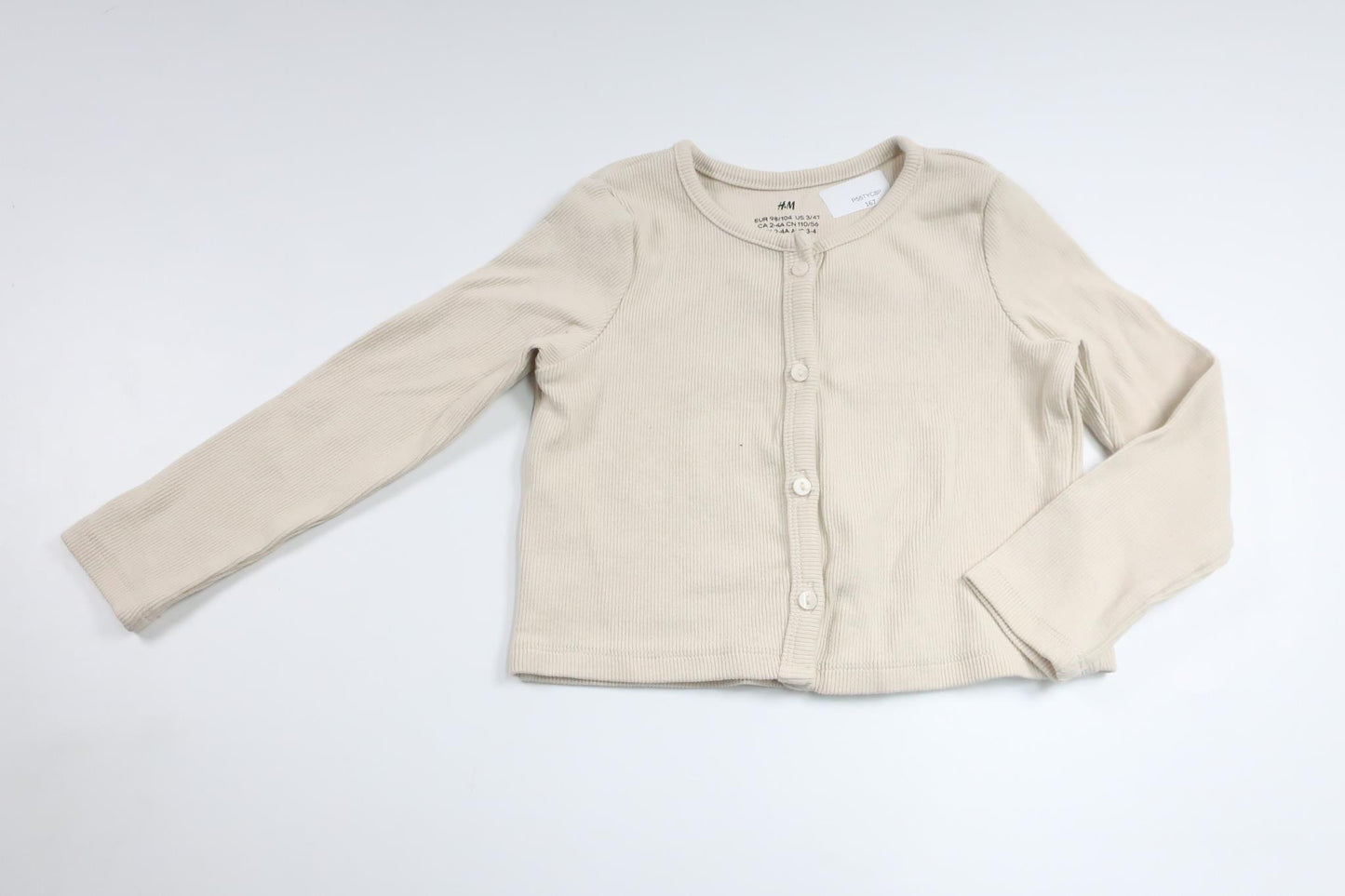 Stickad kofta från Kappahl - Storlek 98/104 - Lila