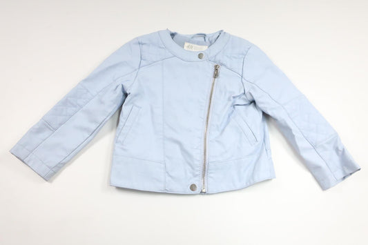 Bikerjacka från H&M - Storlek 98 - Blå