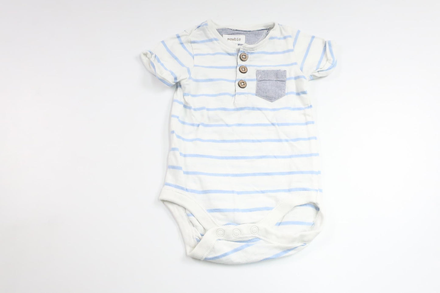 Striped bodysuit from Newbie - Size 56 - White