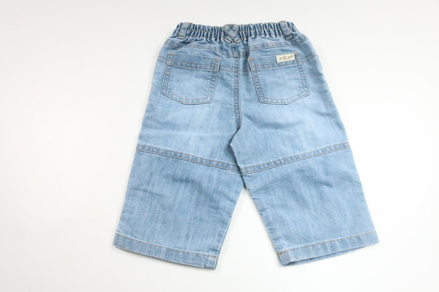 Korta byxor från Next - Storlek 74/80 - Denim