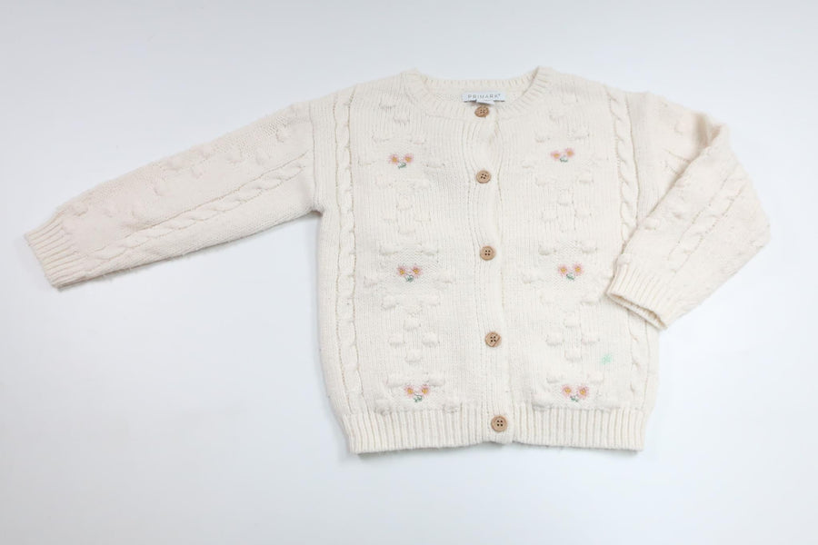 Knitted cardigan from Primark - Size 110 - White