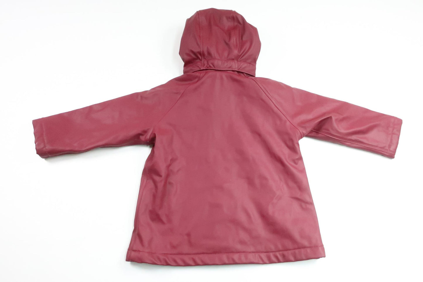 Fodrad regnjacka från H&M - Storlek 86 - Vinröd