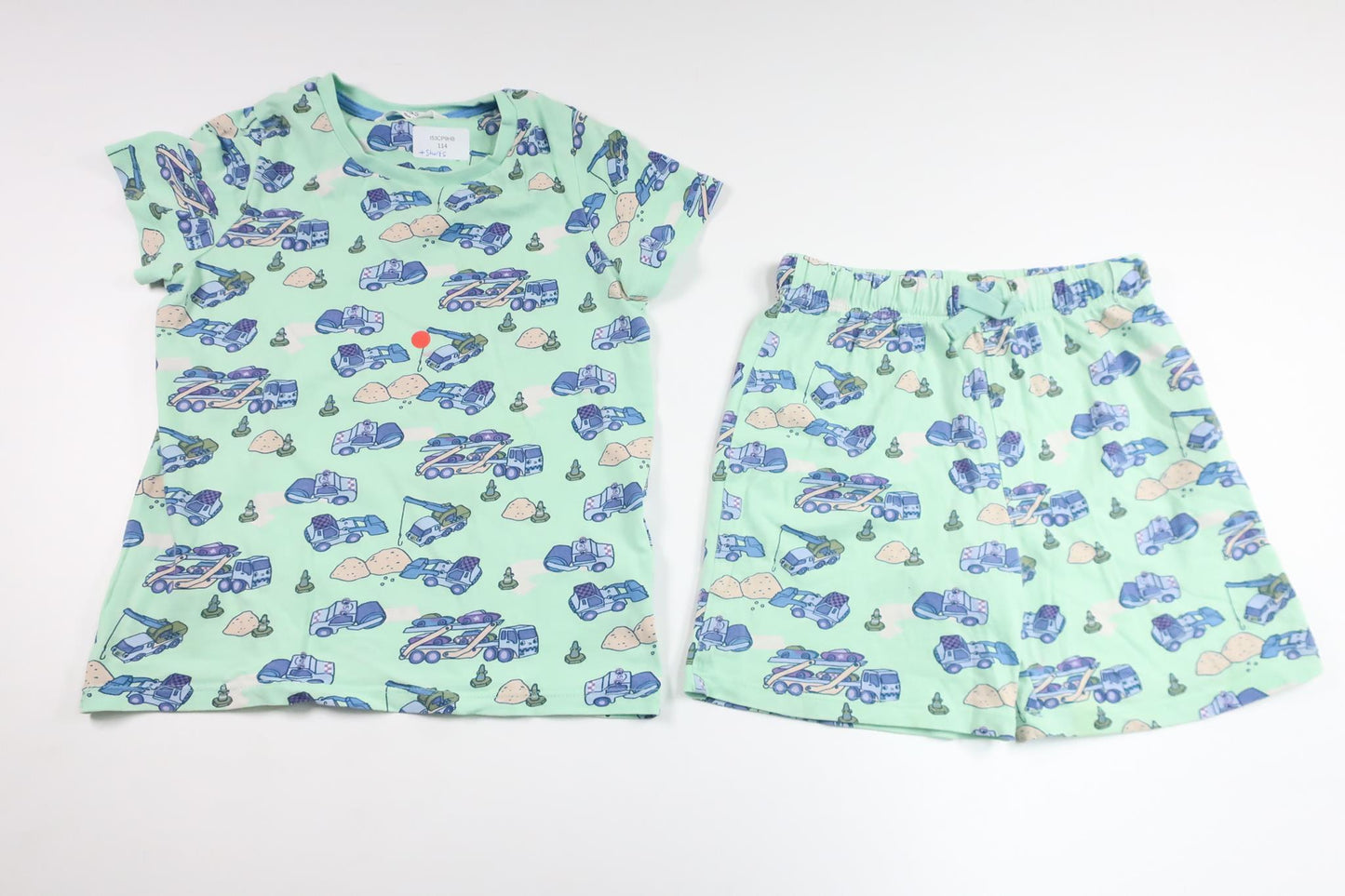 Tvådelad pyjamas från M&S - Storlek 104/110 - Grön