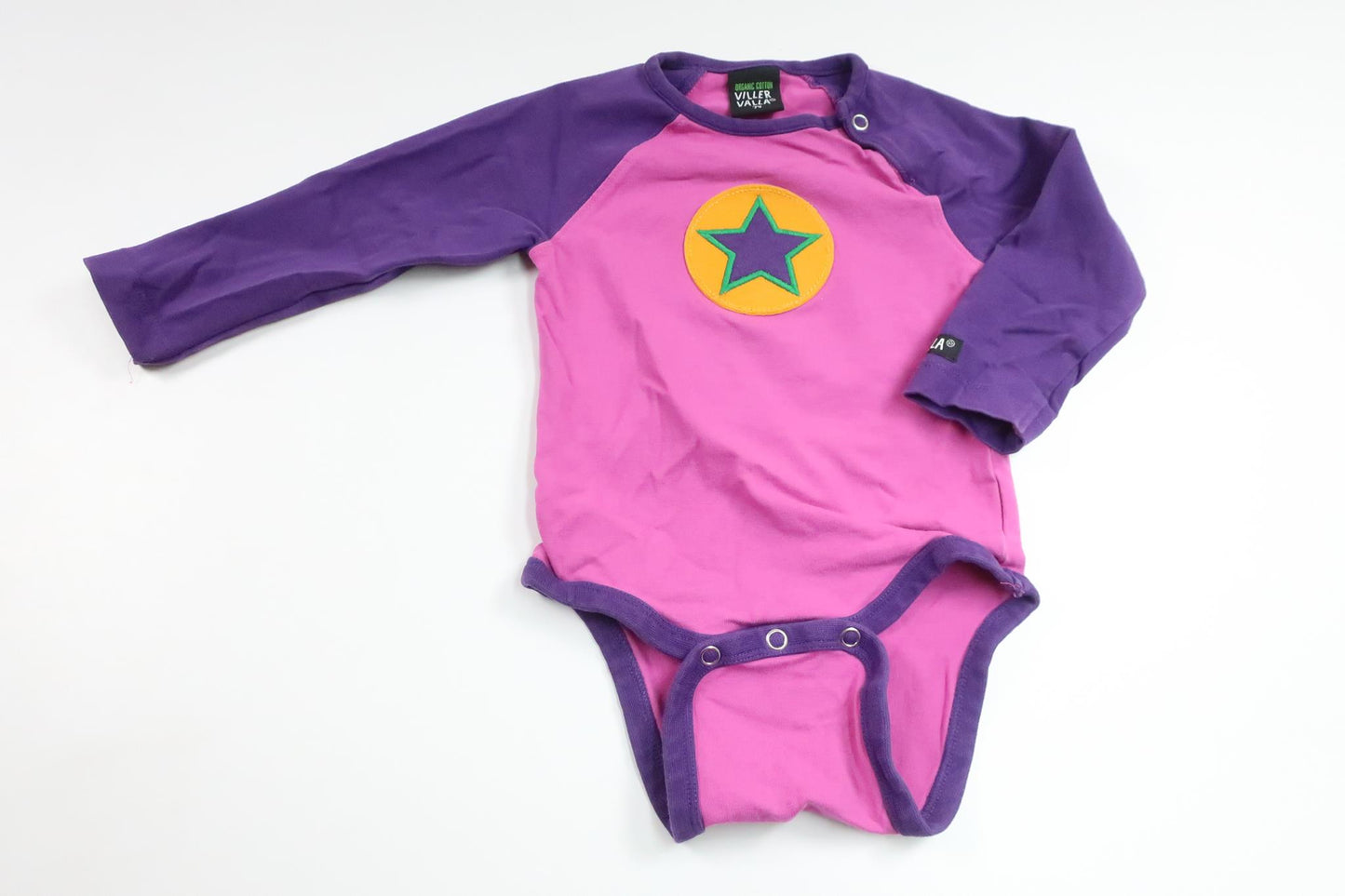 Body från Villervalla - Storlek 74 - Lila