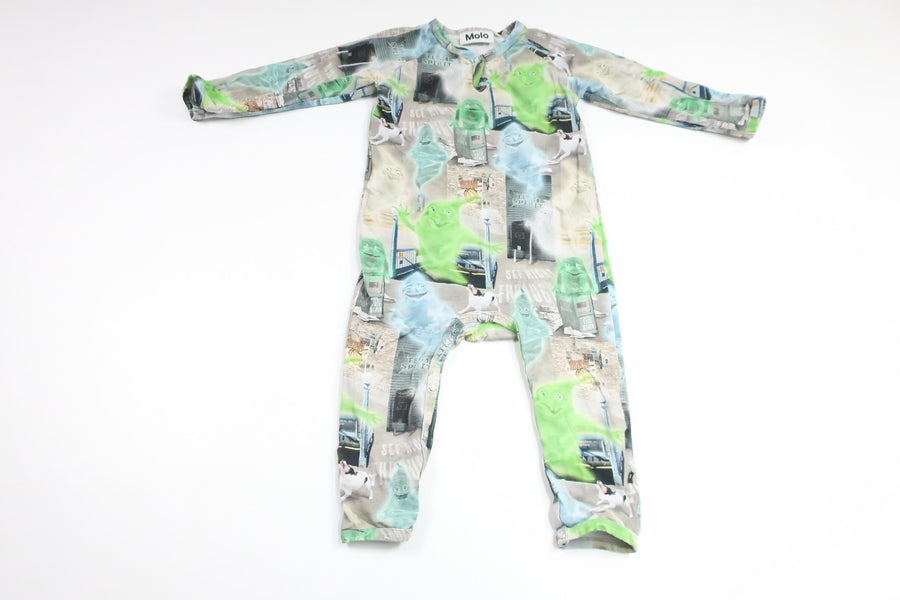 Jumpsuit Ghostbusters från Molo - Storlek 86 - Grå