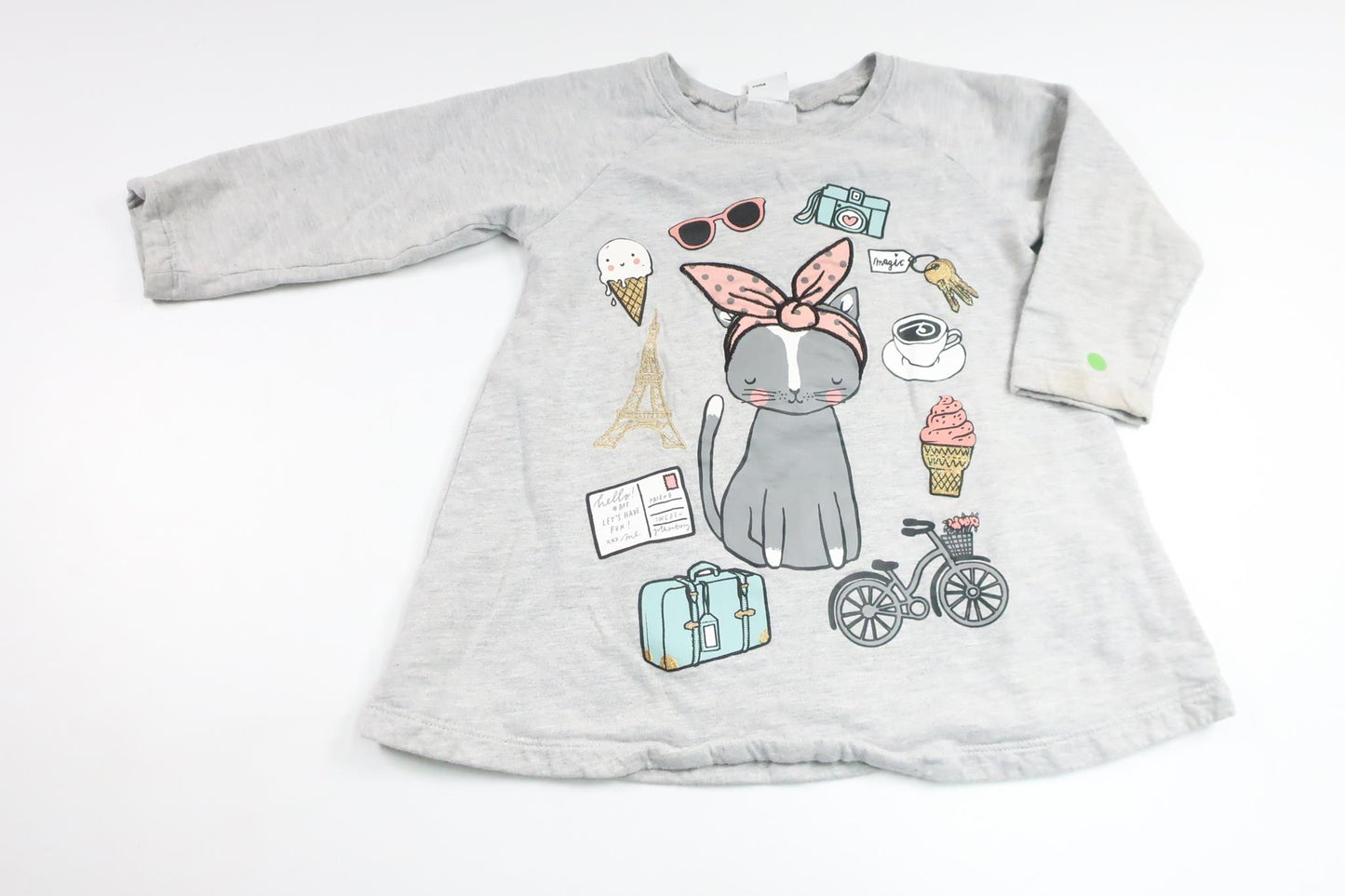 Klänning från Lindex - Storlek 92 - Grå