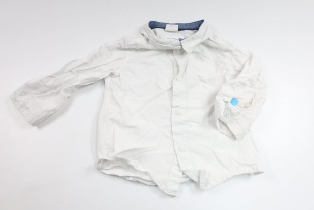 Skjorta från H&M - Storlek 74 - Vit