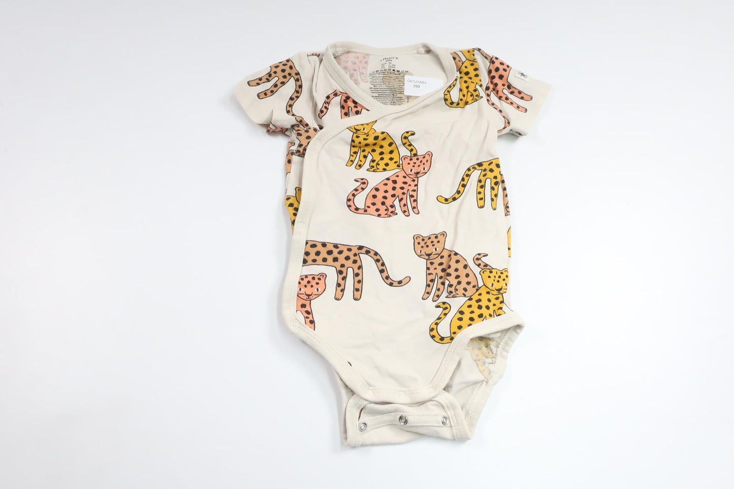 Omlottbody från Lindex - Storlek 62 - Benvit