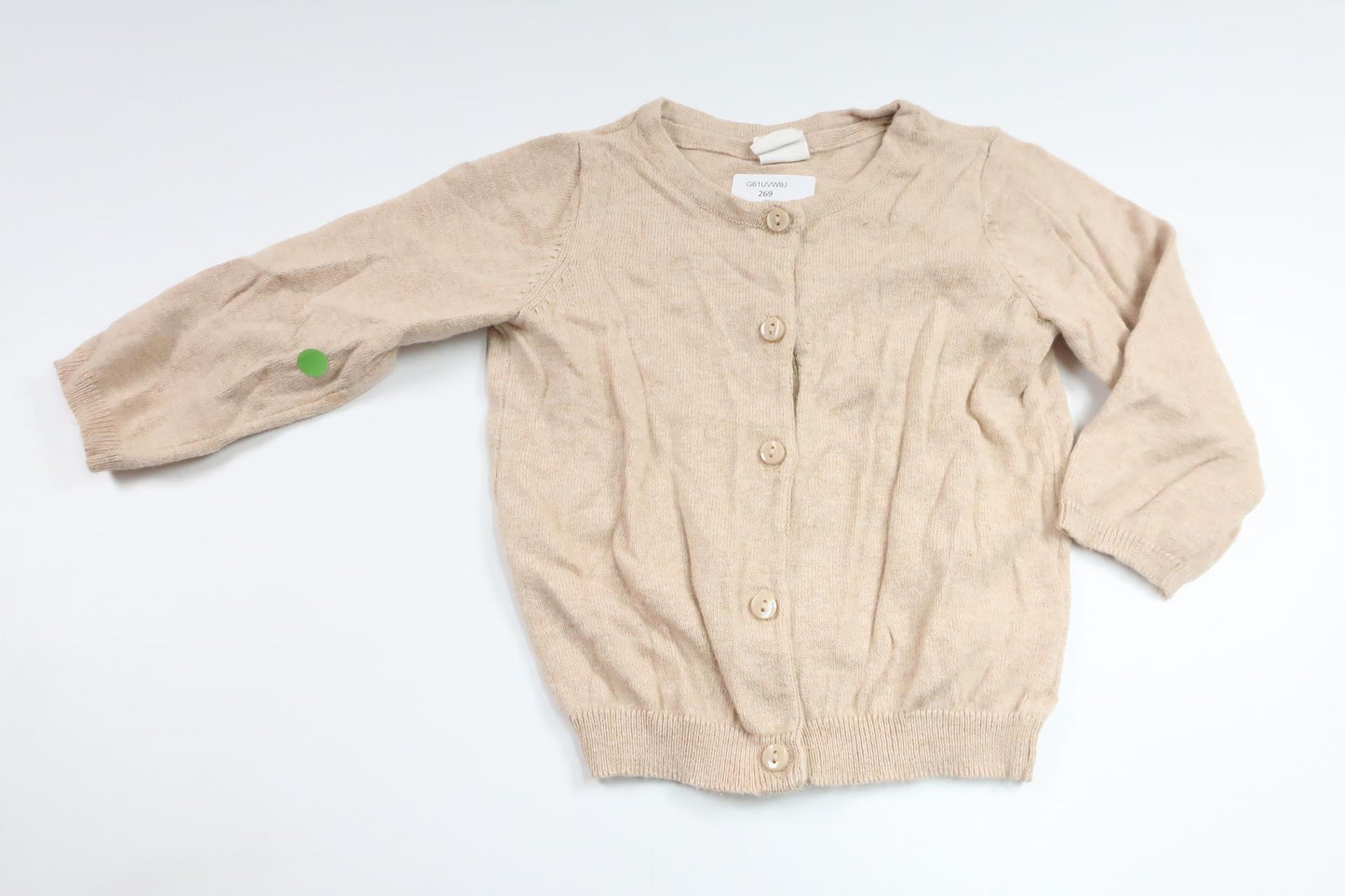 Kofta från H&M - Storlek 74 - Beige